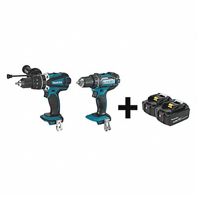 Cordless Combination Kit 2 Tools 18V DC