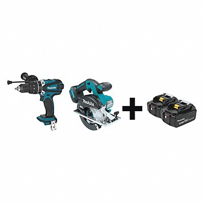 Cordless Combination Kit 2 Tools 18V DC