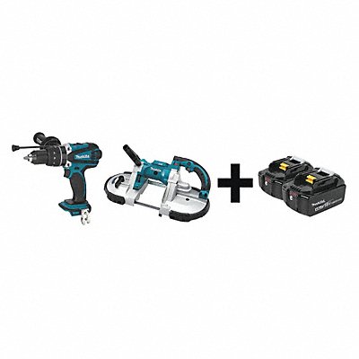 Cordless Combination Kit 2 Tools 18V DC