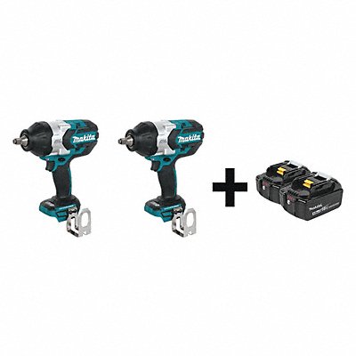 Impact Wrench Kit Cordless 18VDC