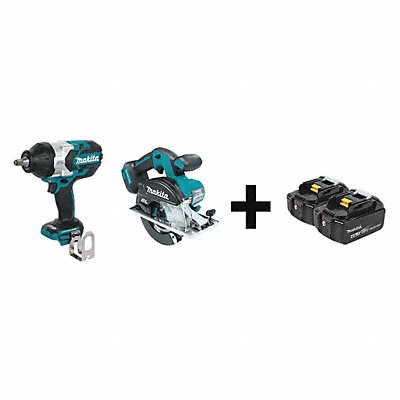 Cordless Combination Kit 2 Tools 18V DC