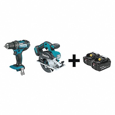 Cordless Combination Kit 2 Tools 18V DC