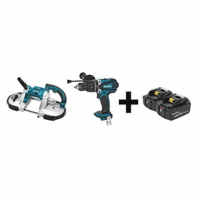 Cordless Combination Kit 2 Tools 18V DC