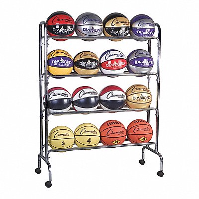 Ball Cart 4 tier Upto 16 basketballs