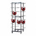 Rolling FootBall Helmet Rack Up to 56