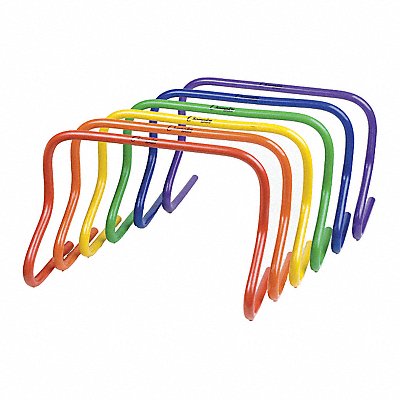 Speed Hurdle Set Colored PK6