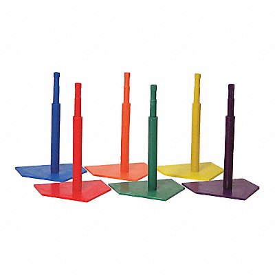 Deluxe Color Batting Tee Set Clrs PK6