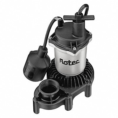 Sump Pump Zinc/Thermoplastic 1/3HP