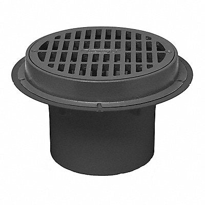 PVC Cast Iron Roof Drain w/ABS Dome 2 