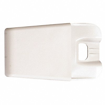 Refrigerator Door Shelf End Cap White