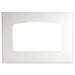 Range Oven Door Glass White