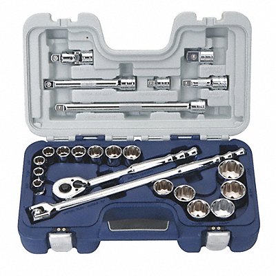 Basic Tool Set 1/2 D 23 pcs. SAE