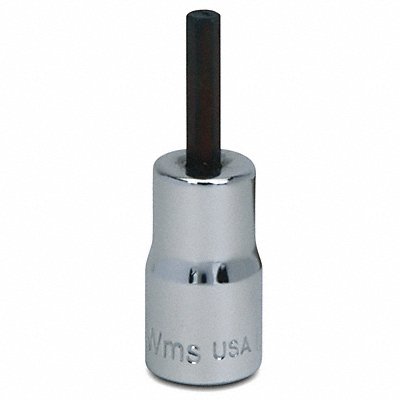 Hex Bit Socket 1/4 D 1/16 