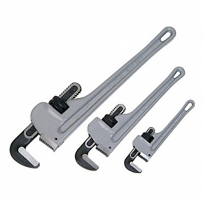 Aluminum Pipe Wrench Set 3pcs.s