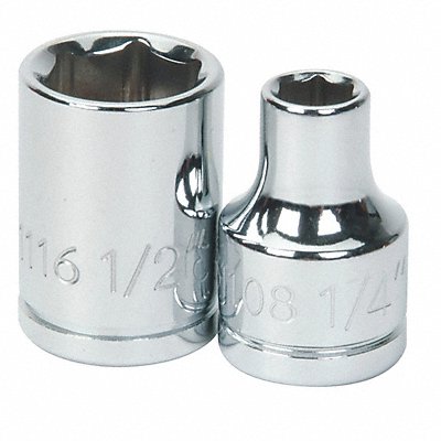 Socket 3/8 D 6Pt 13mm