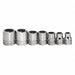 Socket Set 3/8 D 8 Pt 7pcs.