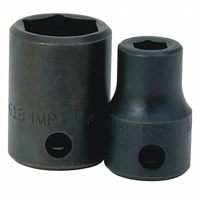 Standard Impact Socket 1/2 D 6Pt 15/16 