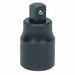 Adaptor 1/4 D 1/4 Mx3/8 F Blk