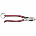 Diagonal Cut Ironworker Pliers with Ring