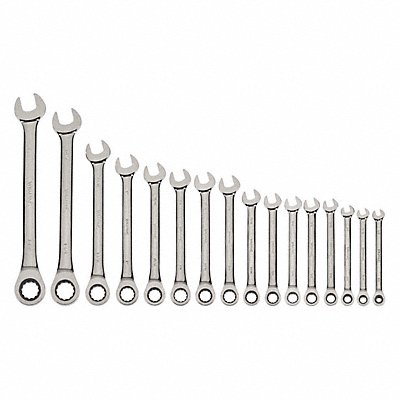 Combo Ratchet Wrench Set 1/4-1-1/4 16pc