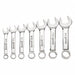 Stubby Wrench Set 7 pcs. 3/8 -3/4 