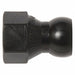 SAE Flare Nut Adapter Black 1/4 PK20