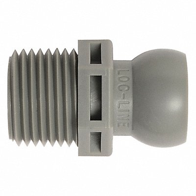 NPT Connector Gray 1/2 PK50