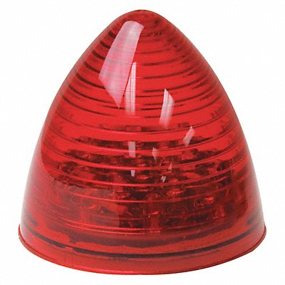 LED Sealed Beehive Light Red 2.5