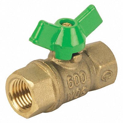 LF Brass Mini Valve FIPxFIP 1/4 