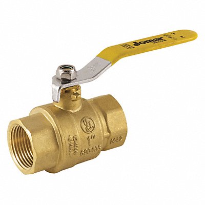 Brass Ball Valve NPT 1 