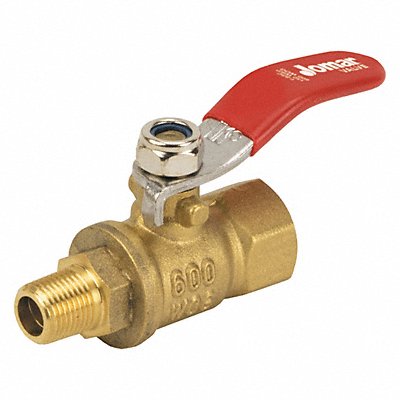 Brass Mini Valve MIPxFIP 1/8 