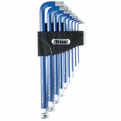 Hex Key Set Metric Non Slip 9 pcs.