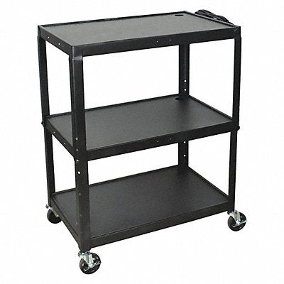 Cart Extra Wide Height Adj A/V