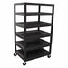 Utility Cart Six Flat Shelf