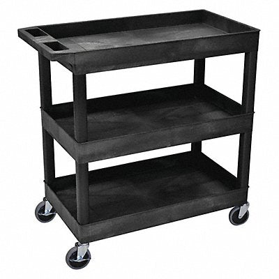 High Capacity (3) Tub Shelves Cart