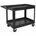 Utility Cart (2) Shelf Heavy Duty 