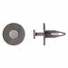 Blk Nyln Push Type Ret 8mm Hole Size 7/8