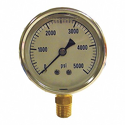 Gauge 0-5000 psi