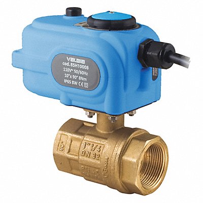 Electric Brass Ball Valve 100/240AC 1/2 