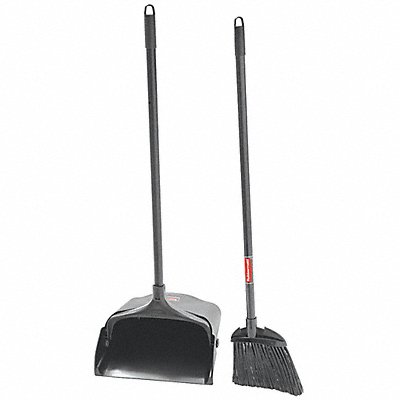 Lobby Broom and Dust Pan 28 in Handle L