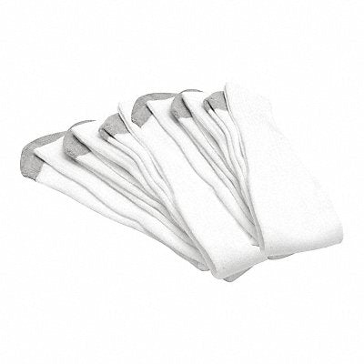 Mens Tube Socks White Size 10-13 PK6