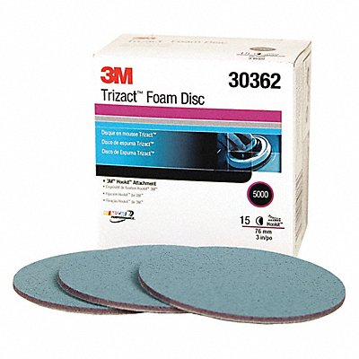 Foam Disc 3 5000 Grit PK60