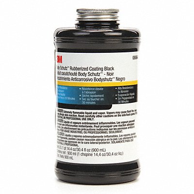 Rubberized Coating Black 1 qt. PK6