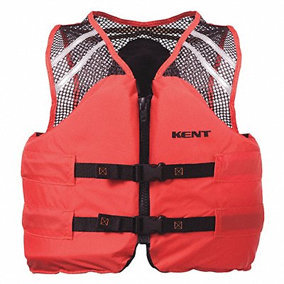 Life Jacket Orange Nylon 2XL