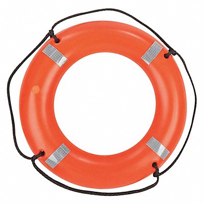 Ring Buoy Orange 30 in Dia