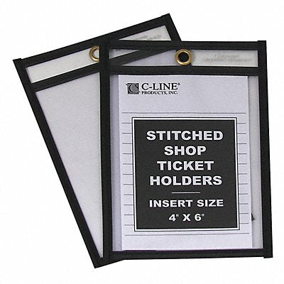 Shop Ticket Holders 2 Side 4 x 6 PK25