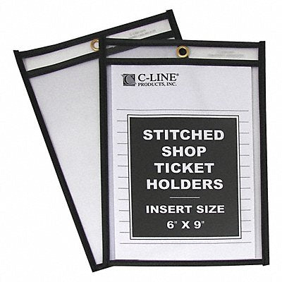 Shop Ticket Holders 2 Side 6 x 9 PK25