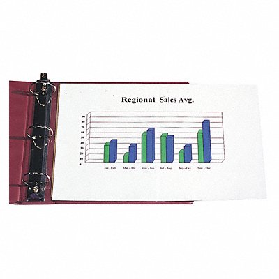 Panoramic Page Protector 11 x 8.5 PK25