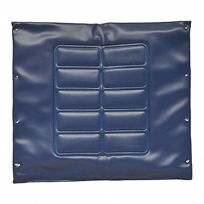 Vinyl Back Upholstery 20 W 8 Hole Navy