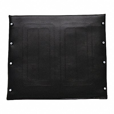 Vinyl Seat Upholstery 24 W 10 Hole Black